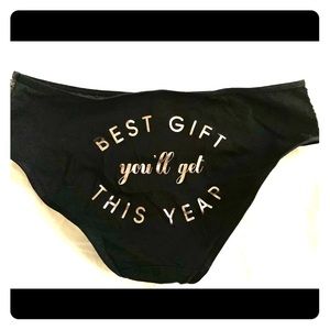 Victoria secrets pantys with sequins NEW NWOT